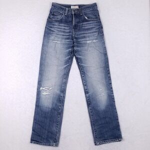 Diesel Industry Distressed Straight Leg Jeans Size 30 Blue